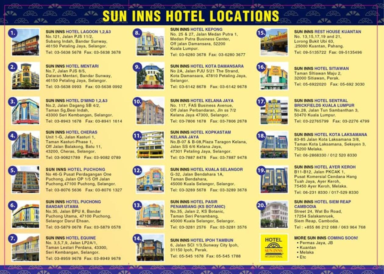 Sun Inns Hotel Cheras - Balakong Exteriér fotografie